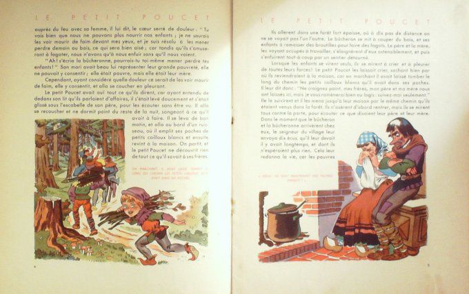 Bd LE PETIT POUCET-Illustrateur SABRAN Guy Eo 1951