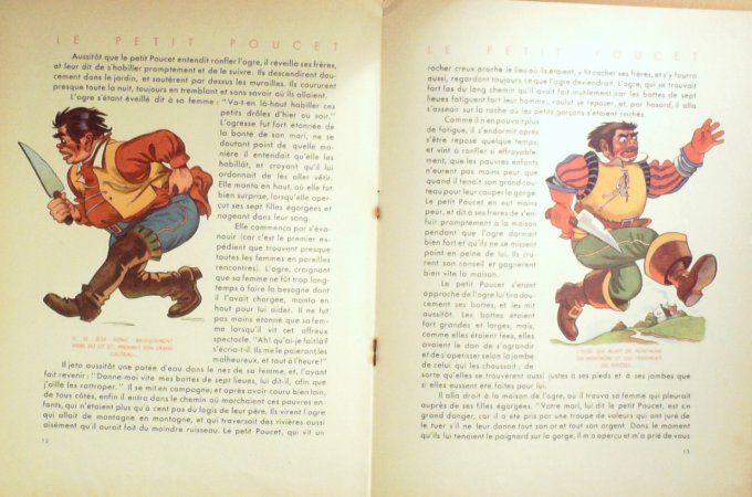 Bd LE PETIT POUCET-Illustrateur SABRAN Guy Eo 1951