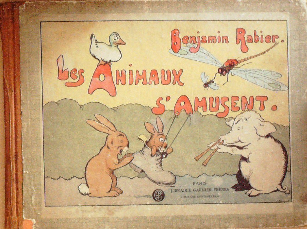 Bd LES ANIMAUX S'AMUSENT-Benjamin RABIER-P.DUPONT-(Garnier) Eo 1926