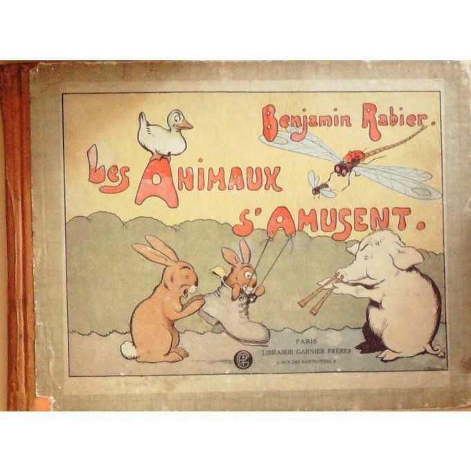 Bd LES ANIMAUX S'AMUSENT-Benjamin RABIER-P.DUPONT-(Garnier) Eo 1926