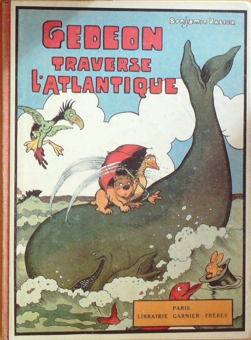Bd GEDEON TRAVERSE L'ATLANTIQUE-Benjamin RABIER-(Garnier) 1978