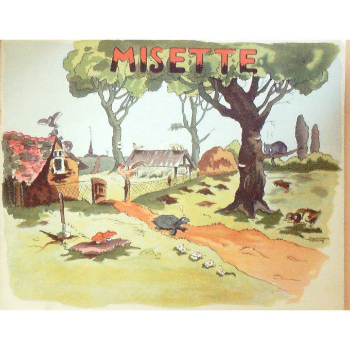 Bd MISETTE-Illustrateur MAURICE PARENT-(Garnier) Eo 1945