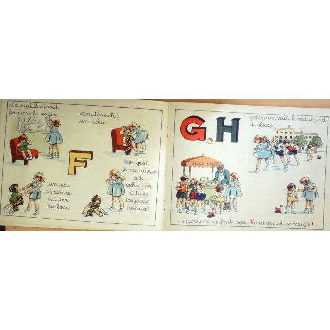 Bd BIBICHE et son ALPHABET-Illustrateur BLANCHARD-(MAILLET & Cie) Eo 1946