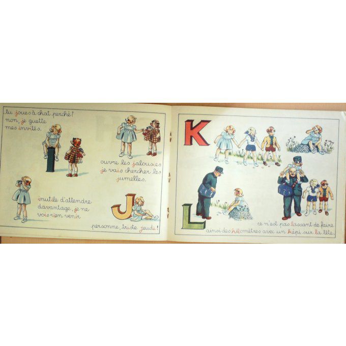 Bd BIBICHE et son ALPHABET-Illustrateur BLANCHARD-(MAILLET & Cie) Eo 1946