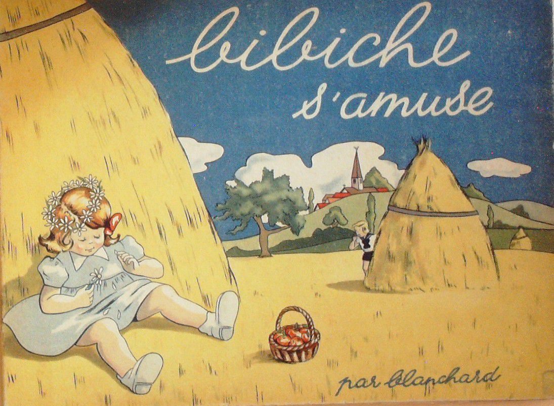 Bd BIBICHE S'AMUSE-illustrateur BLANCHARD (Giraud Rivoire) 1944