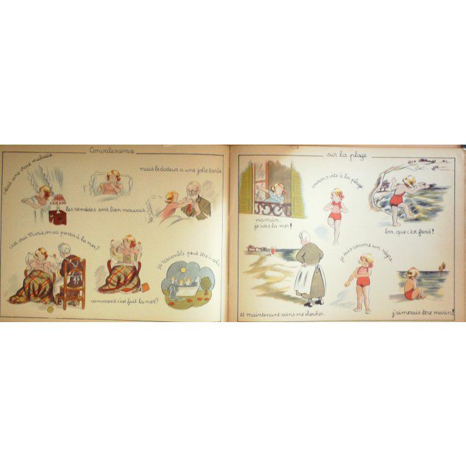 Enfantina-BIBICHE PETITE FILLE-Illustrateur BLANCHARD-(J BARRE) Eo 1946