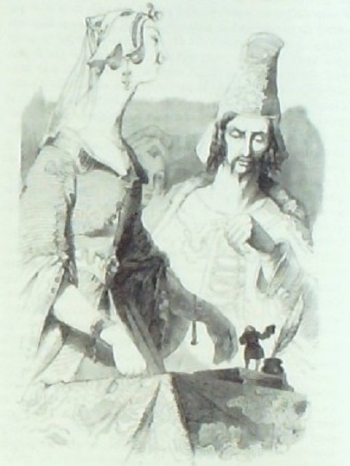 Grandville Voyages Gulliver par Swift Walter Scott 1856