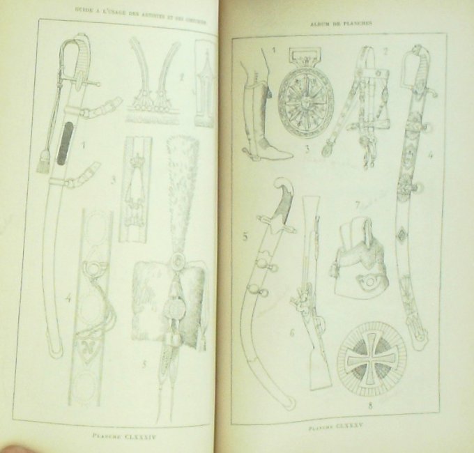 GUIDE à l'USAGE des ARTISTE et COSTUMIERS-H MALIBRAN 1907 Rare