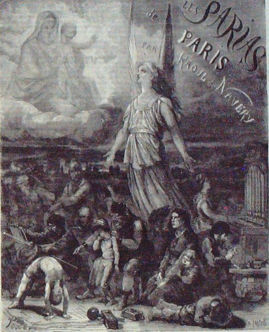 L'OUVRIER SCENES de vie ROMAINE (édit BLERIOT) 1875-77