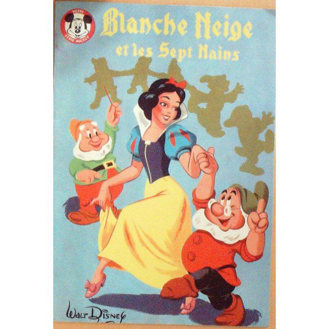 Bd WALT DISNEY-BLANCHE NEIGE et les SEPT NAINS (Hachette) Eo 1937