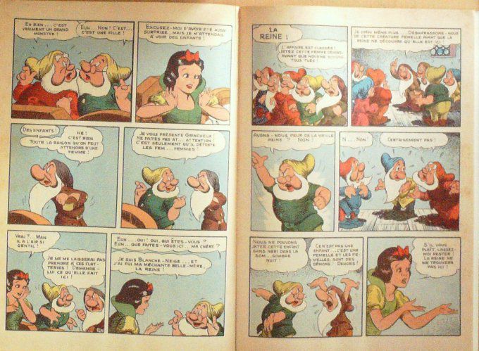 Bd WALT DISNEY-BLANCHE NEIGE et les SEPT NAINS-2001