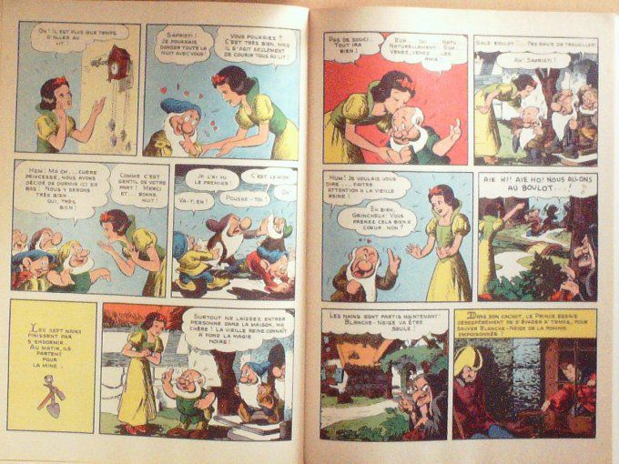 Bd WALT DISNEY-BLANCHE NEIGE et les SEPT NAINS-2001