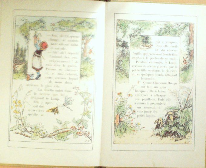 Bd LE PETIT CHAPERON ROUGE-Illustrateur FAURON-Ch.PERRAULT-(RUYANT) 1982