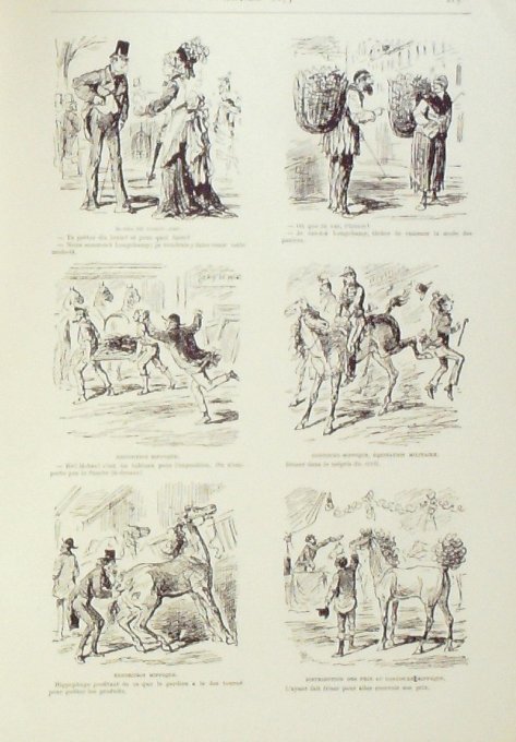 DOUZE ANNEES COMIQUES-Illustrateur CHAM-(Edit CALMANN LEVY) Eo 1887