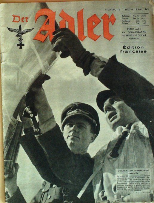 Revue Der Adler Ww2 1943 # 10