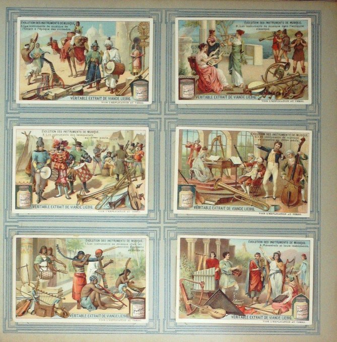 Evolution Des Instruments De Musique 1910