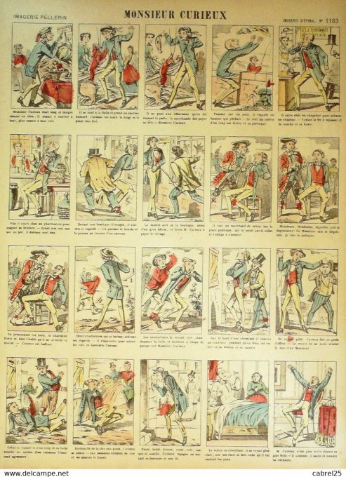 Monsieur Curieux (Pellerin d'epinal)