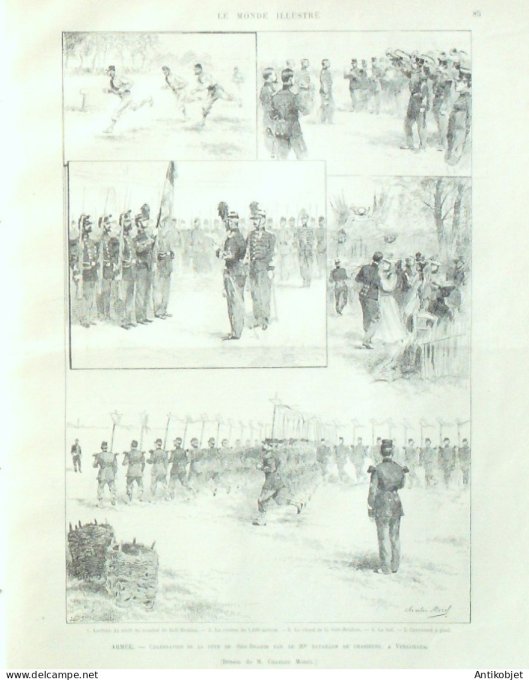 Le Monde illustré 1892 n°1845 Russie Saratow choléra Trouville (14) Seychelles îles Aldabra Tunis