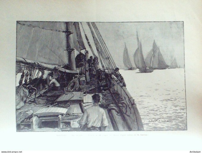 Le Monde illustré 1892 n°1845 Russie Saratow choléra Trouville (14) Seychelles îles Aldabra Tunis