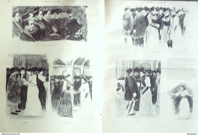 Le Monde illustré 1892 n°1845 Russie Saratow choléra Trouville (14) Seychelles îles Aldabra Tunis