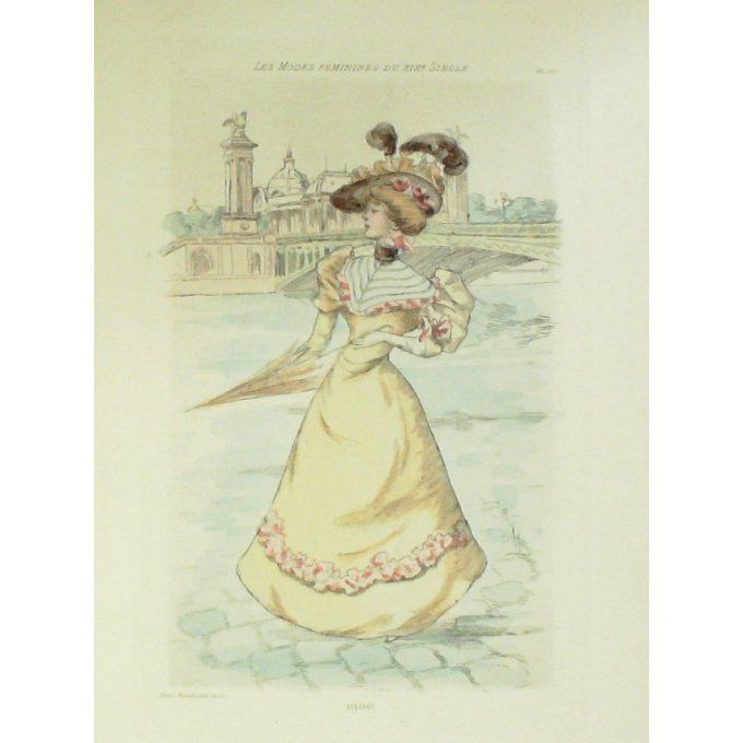 Mode Féminine époque époque 1900 (H.Boutet)