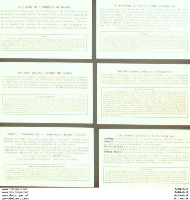 Chromo Liebig Sang 1231 Les bords de Mediterranee (1929)