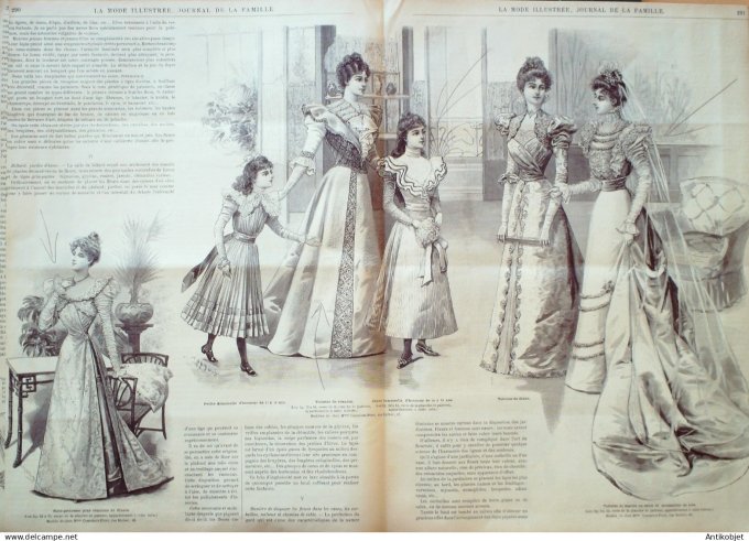 Le Monde illustré 1896 n°2072 Cuba Sarah Bernhardt Ethiopie Harrar Ghibi Ménélik