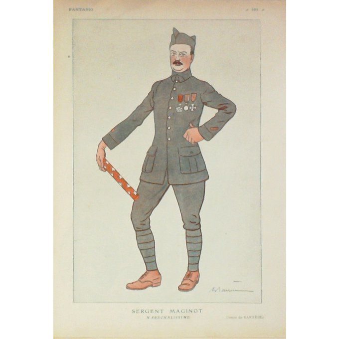 BARRERE-SERGENT MAGINOT-1928-101