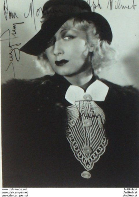 Prim Suzy (photo de presse) 1930 dédicacée