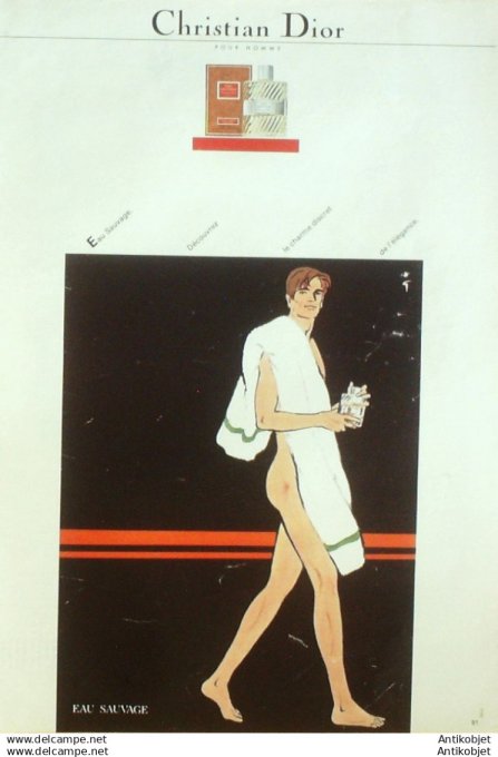 Publicite Cosmetique Christian Dior 1998