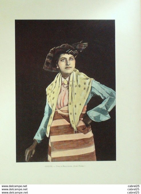 Martinique St PIERRE Mulatresses