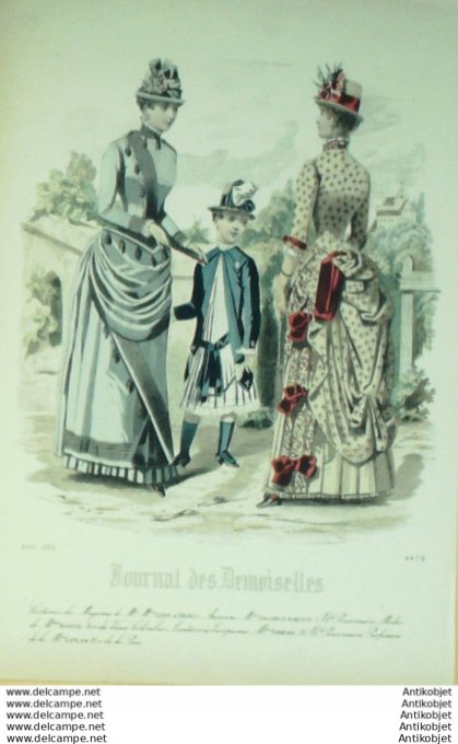 Journal de Demoiselles 1884 # 4479 (Maison Tissier-Bourely)