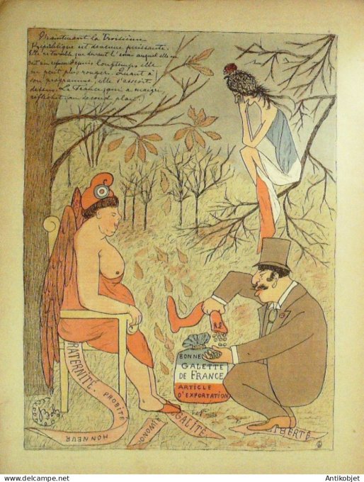 Le Rire 1896-11-14 # 106 Journal humoristique Ed.Originale Guano du Perou