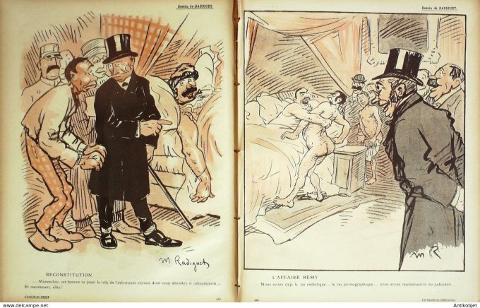 L'Assiette au beurre 1908 # 391 Les gaités de l'instruction Bernard Edouard