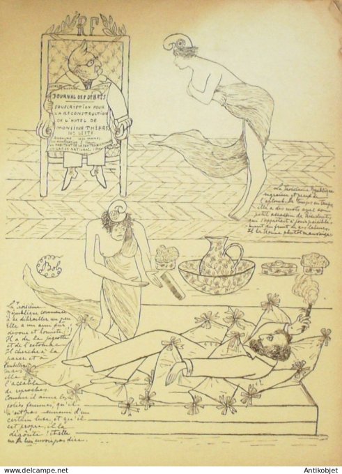 Le Rire 1896-11-14 # 106 Journal humoristique Ed.Originale Guano du Perou