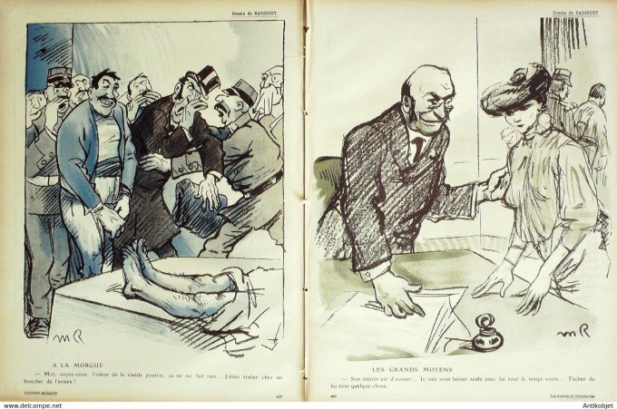 L'Assiette au beurre 1908 # 391 Les gaités de l'instruction Bernard Edouard