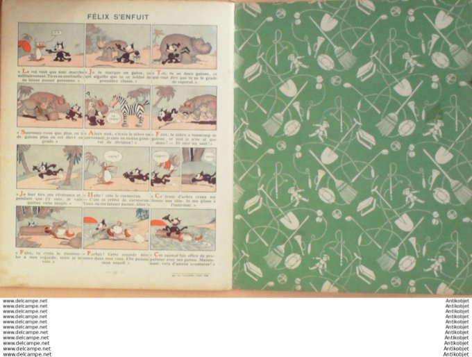 Felix le chat dans la Jungle Hachette Sullivan 1933 Eo