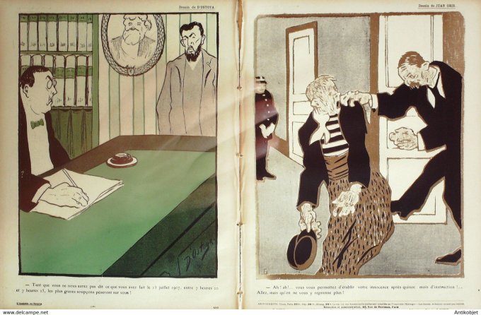 L'Assiette au beurre 1908 # 391 Les gaités de l'instruction Bernard Edouard