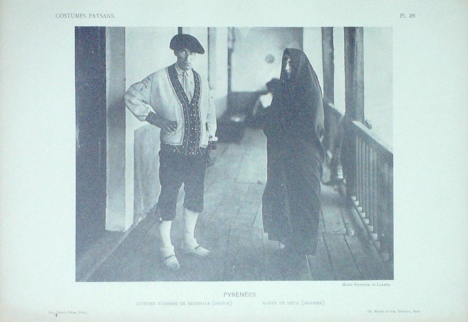 Occitanie Ariege Bethmale 1875