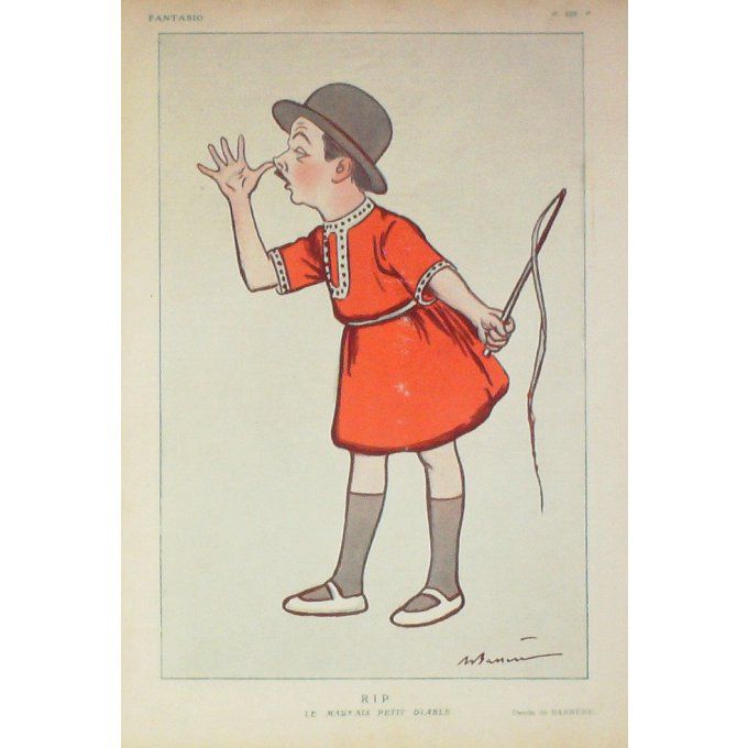 BARRERE-ZIP MAUVAIS PETIT DIABLE-1920