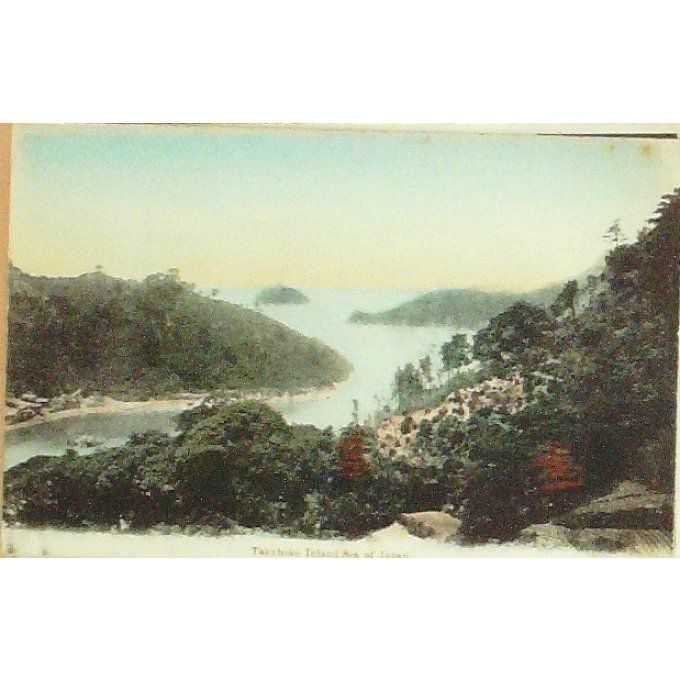 Cpa Japon Takahoko 1920