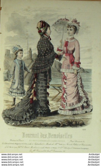 Journal de Demoiselles 1878 # 4166 (Maison de la Paix) maritime