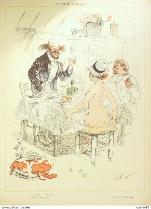 Le Rire 1905 n°136 Ostoya Avelot Iribe Mirande Radiguet Burret Bouchet Jeanniot