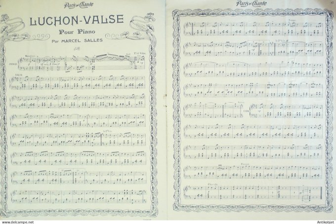 Paris qui chante 1904 #81 Tesserat Raoult Farfalla Baldy Les Minstrels Scie