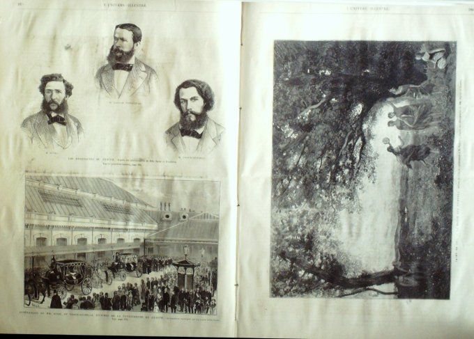 L'Univers illustré 1875 #1049 Cambodge Roi Norodom Rome Colisée St-Pons (06) Espagne Tafalla