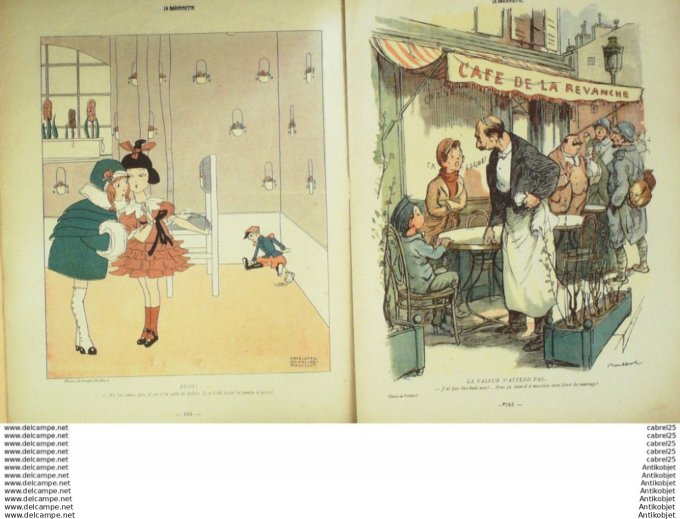 La Baionnette 1916 # 037 (A Bas L'alcool) Fabiano Poulbot Ancrenaz Jarach