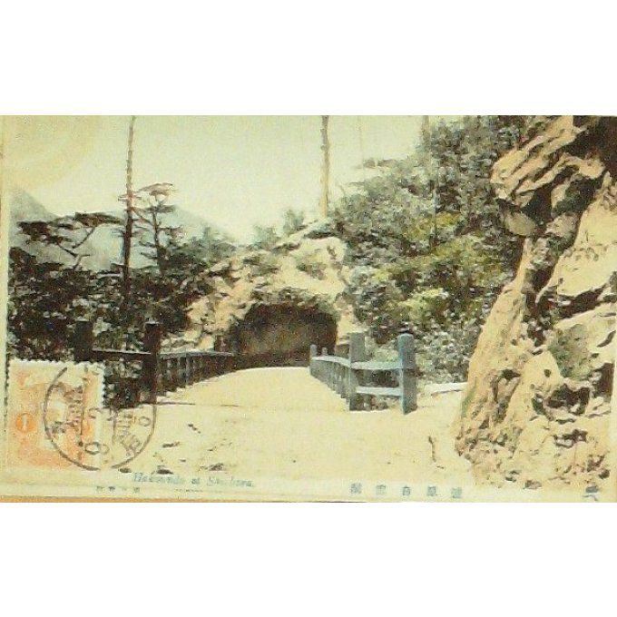 Carte Postale Japon HAKUUNDO at SHIOBARA 1920