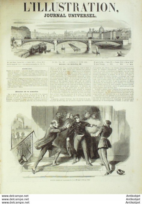 L'Illustration 1850 n°379 Autriche TYROL GMUNDEN Algérie CHERCHELL Pologne MARIENBOURG