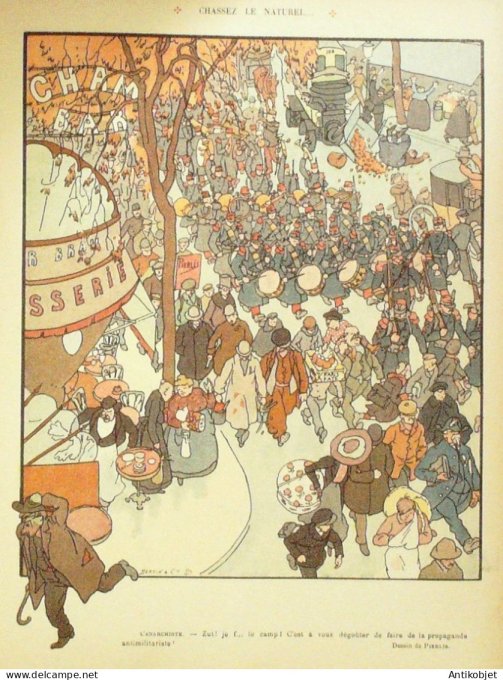 Le Rire 1909-01-30 # 313 Journal humoristique Ed.Originale Charite mondaine