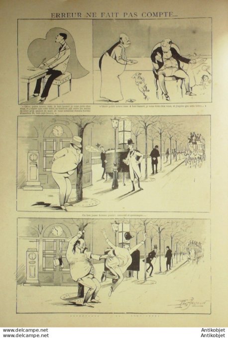Gil Blas 1898 n°22 Camille St CROIX Jules HEURTEL CHANT BRETON PREJELAN